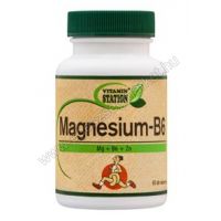 Vitamin station magnézium b6 60db