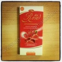 Dia Rose Diabetikus töltött tejes táblacsoki-epres 100g