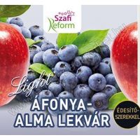 Szafi free áfonya-alma lekvár, 350 g