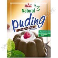 Haas puding csokoládé natural 40 g
