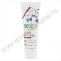 Neobio fogkrém gyerek fluoridmentes bio alma és papaya, 50 ml