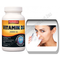 Pharmekal D3 vitamin 2000 NE 100 db