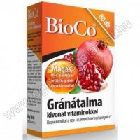 BioCo gránátalma tabletta - 80db
