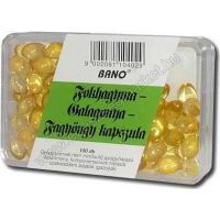 Bánó fokhagyma-galagonya-fagyöngy kapszula 100 db