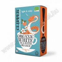 Clipper Bio Fehér Tea Naranccsal, 45 g