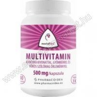 Mentalfitol vörös szőlőmag multivitamin kapszula kurkuma kivonat, 30 db