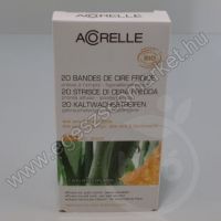 Acorelle hideggyanta csík arcra bio méhviasz-aloe 10x2db, 20 db