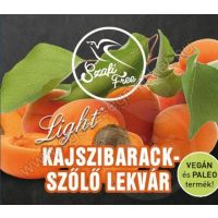 Szafi free kajszibarack-szőlő lekvár, 350 g