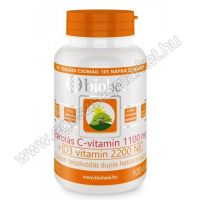 Bioheal Acerolás C-vitamin 1100mg + D3-vitamin 2200NE