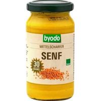 Byodo bio mustár enyhén csípős 200ml