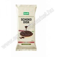 Byodo Bio gluténmentes rizsszelet étcsokoládé bevonattal 65g