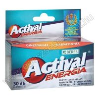Béres Actival Energia Filmtabletta, 30 db
