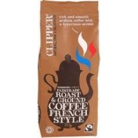 Clipper bio őrölt kávé arabica francia 227g
