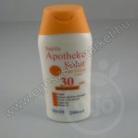 Jutavit apotheke solar naptej spf30, 200 ml