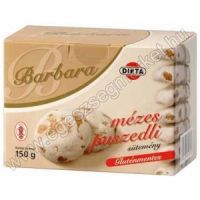 Barbara gluténmentes mézes puszedli 150 g