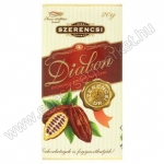 Szerencsi Diabon étcsokoládé fruktózzal 20 g
