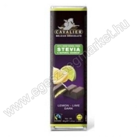 Cavalier citrom és lime krémmel töltött étcsokoládé 40g