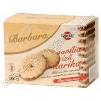 Barbara gluténmentes és tejmentes vaníliás karika étbevonóval 180 g
