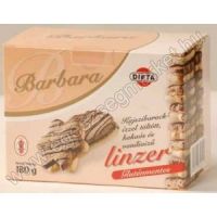 Barbara gluténmentes linzer kajszibarack ízű 180 g