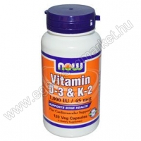 Now D3 és K2 vitamin