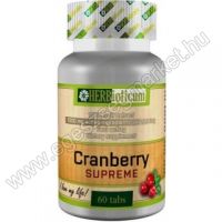 Herbioticum Cranberry Supreme tabletta 60db