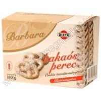 Barbara gluténmentes és tejmentes kakaós perec 180 g  (OÉTI:14011/2014)